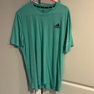 Adidas Men's Teal Short Sleeve Tee